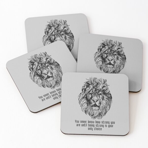 Item preview, You never know how strong you are until being strong is your only choice designed and sold by Boleirov.