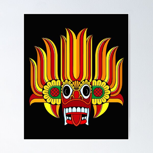Item preview, Sri Lanka traditional Yaka Mask Mask  designed and sold by 4you-shop.