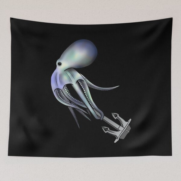 Artikelvorschau, Octopus with Anchor entworfen und verkauft von AuraWalker1.