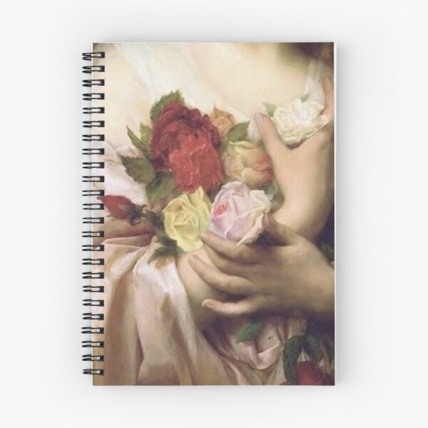 Item preview, Woman With Roses Renaissance Painting  designed and sold by Bellathewilde.