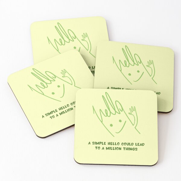 Item preview, A simple hello could lead to a million things designed and sold by Boleirov.