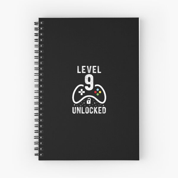 Item preview, Kids Level 9 Unlocked Video Game 9th Birthday designed and sold by DinashiCorne.