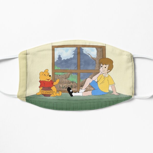 Winnie the Pooh and Christopher Robin Flat Mask