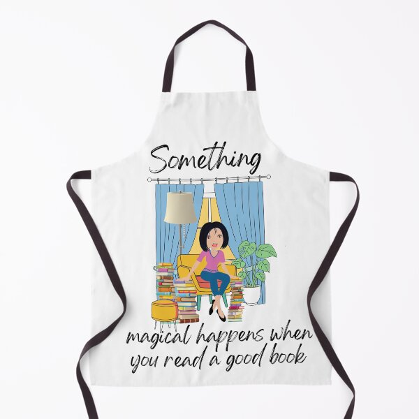Item preview, Something Magical happens when you read a good book ~ reading books designed and sold by JustaGurli.