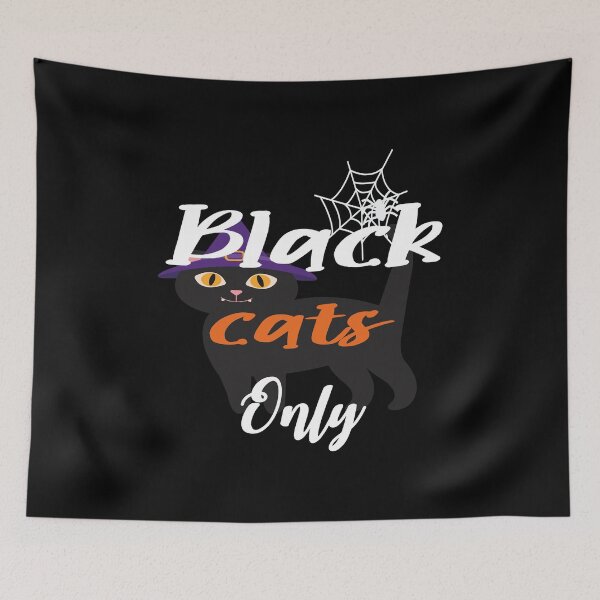 Item preview, BLACK CATS ONLY ,Cute Black Cat GIFT FOR WIFE MOTHER-HALLOWEEN ILLUSTRATION designed and sold by justbejoker.