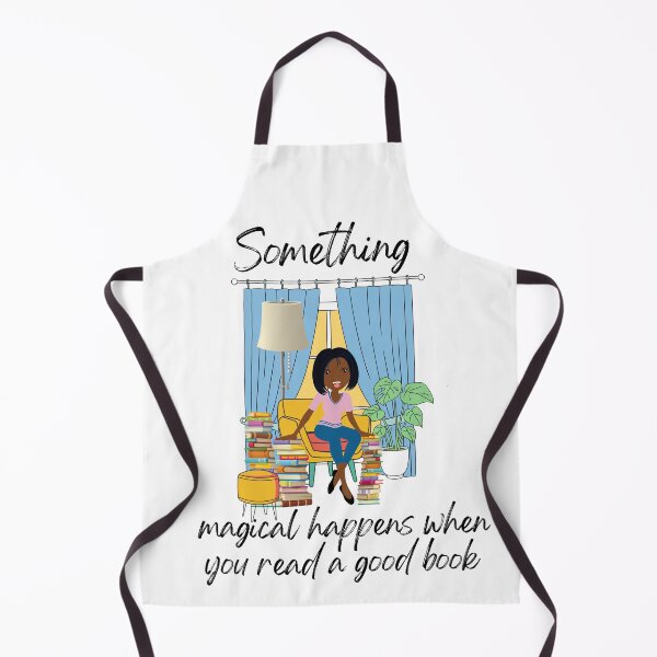 Item preview, Something Magical happens when you read a good book ~ reading books African American designed and sold by JustaGurli.