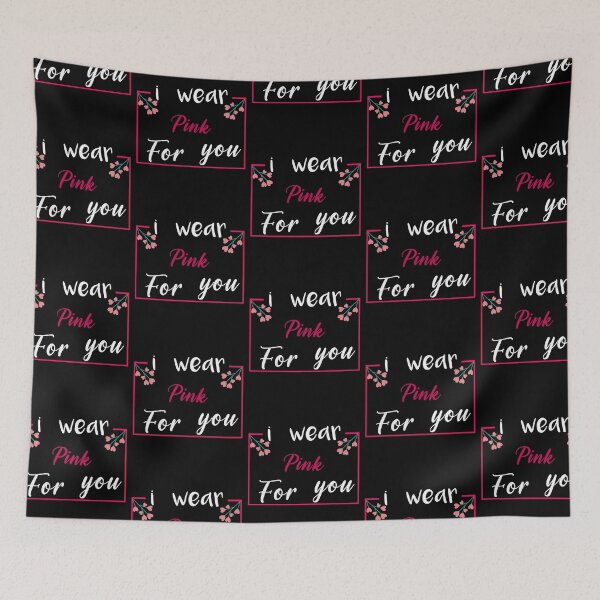 Item preview, i wear pink for you in October we wear pink  support Breast cancer Awareness cute gift for your  daughter, wife, grandma, women, anyone fighting Breast cancer designed and sold by ELPRONTO-DESIGN.