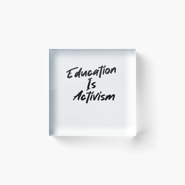 Item preview, Education Is Activism designed and sold by Heddar Badreddine.