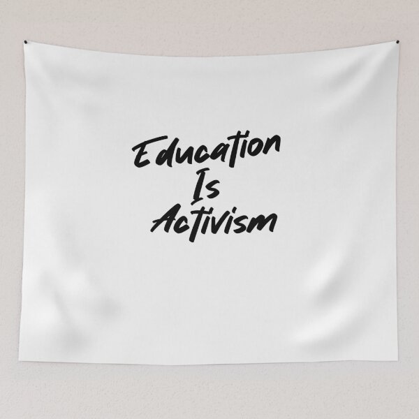 Item preview, Education Is Activism designed and sold by Heddar Badreddine.