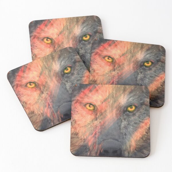 Item preview, Wolf Wild Face designed and sold by PrintsGateWay.