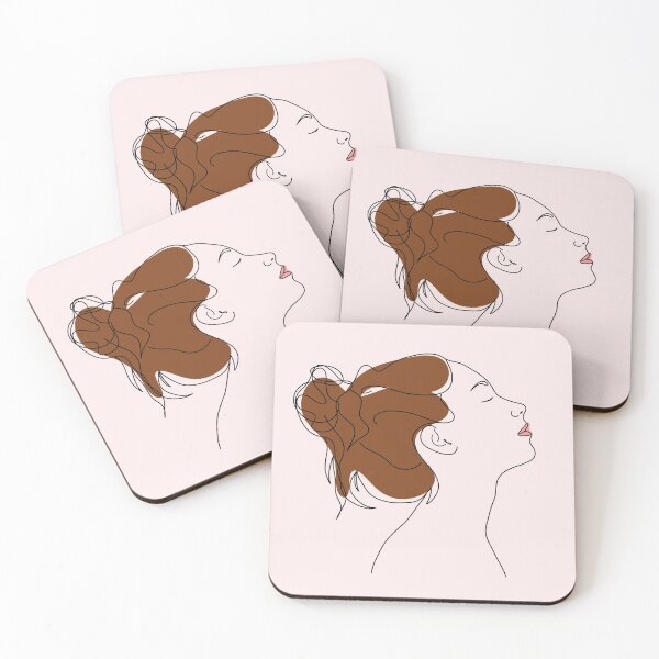 Item preview, Stillness - Woman line art designed and sold by PeachyLitchi.