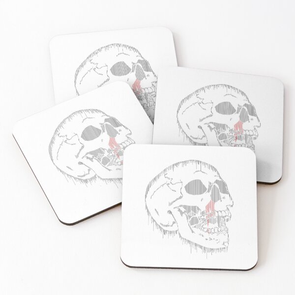 Item preview, Line Skull - No Background designed and sold by AndMurphyForAll.