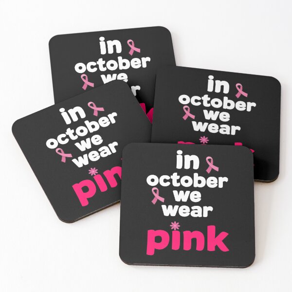 Item preview,  in October we wear pink  support Breast cancer Awareness cute gift for your  daughter, wife, grandma, women, anyone fighting Breast cancer designed and sold by ELPRONTO-DESIGN.