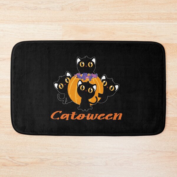 Item preview, CATOWEEN ,Cute Black Cat GIFT FOR WIFE MOTHER-HALLOWEEN ILLUSTRATION designed and sold by justbejoker.