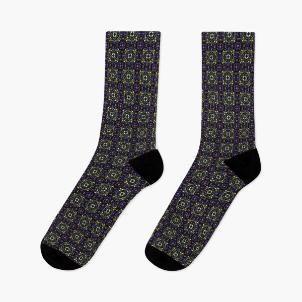 Item preview, Modern Autumn Fall Dark Green Purple Blue Halloween Magic Witch Star Pattern designed and sold by PatternPerfect.