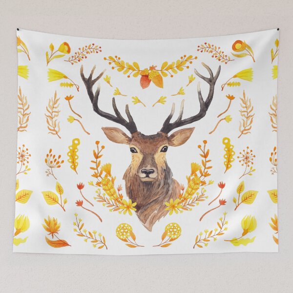 Item preview, Autumn Deer designed and sold by PeppermintCreek.
