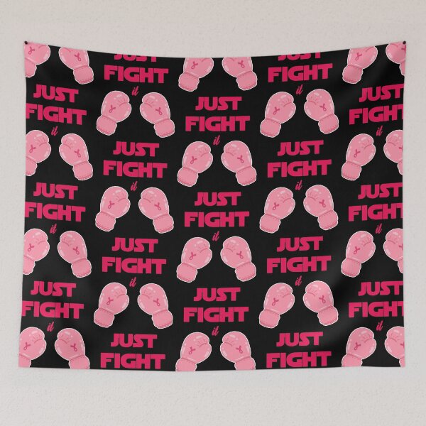 Item preview, just fight it support Breast cancer Awareness cute gift for your  daughter, wife, grandma, women, anyone fighting Breast cancer designed and sold by ELPRONTO-DESIGN.