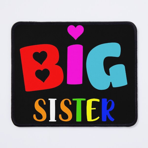 Item preview, Big Sister T Shirt Multicoloured designed and sold by thebeardedscot.