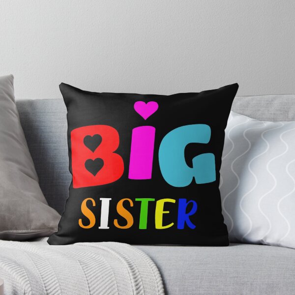 Item preview, Big Sister T Shirt Multicoloured designed and sold by thebeardedscot.