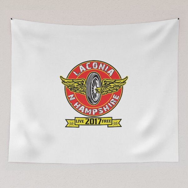 Item preview, BIKER LACONIA NEW HAMPSHIRE MOTORCYCLE LAKE LAKE WINNIPESAUKEE WEIRS BEACH HARLEY RALLY designed and sold by DESTINATIONS DECAL.