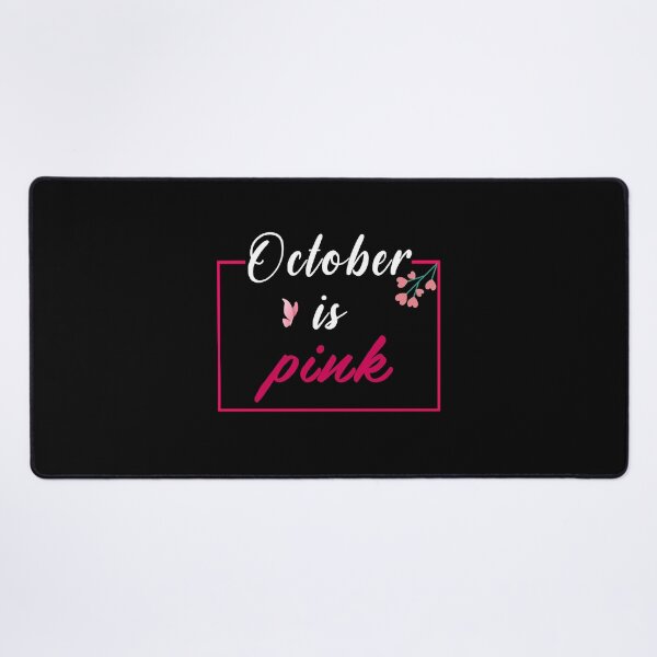 Item preview, october is pink support Breast cancer Awareness cute gift for your daughter, wife, grandma, women, anyone fighting Breast cancer designed and sold by ELPRONTO-DESIGN.