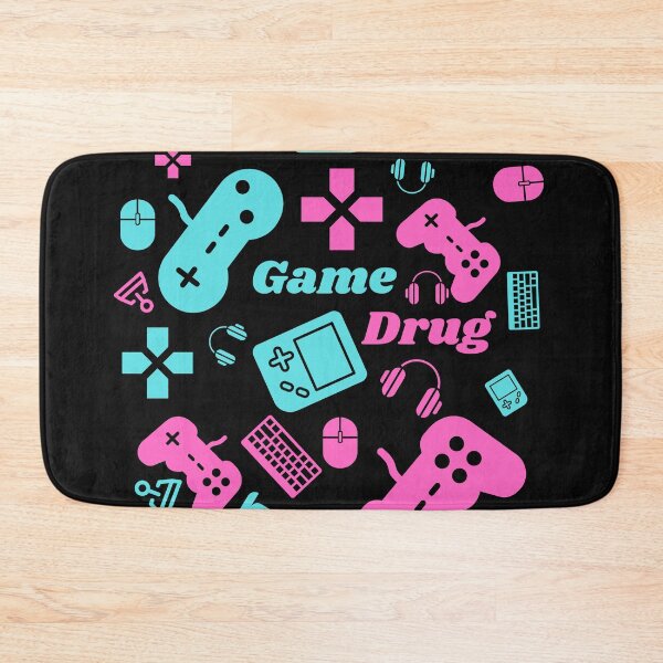 Item preview, GameDrug Disco Fever, Retro Gaming Crazy Busy Design designed and sold by mkzmerch.