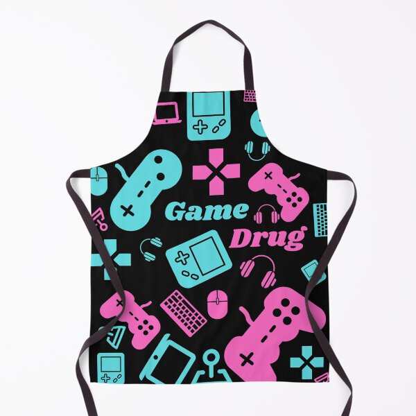 Item preview, GameDrug Disco Fever, Retro Gaming Crazy Busy Design designed and sold by mkzmerch.
