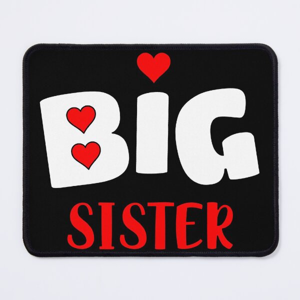 Item preview, Big Sister T Shirt Loveheart designed and sold by thebeardedscot.