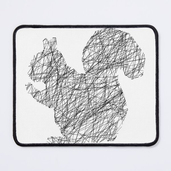 Item preview, Simple Squirrel Shape Art designed and sold by Heaven-Studio.