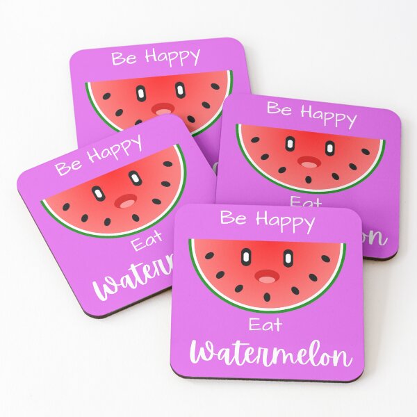 Item preview, Be Happy Eat Watermelon designed and sold by Teepocalypse.