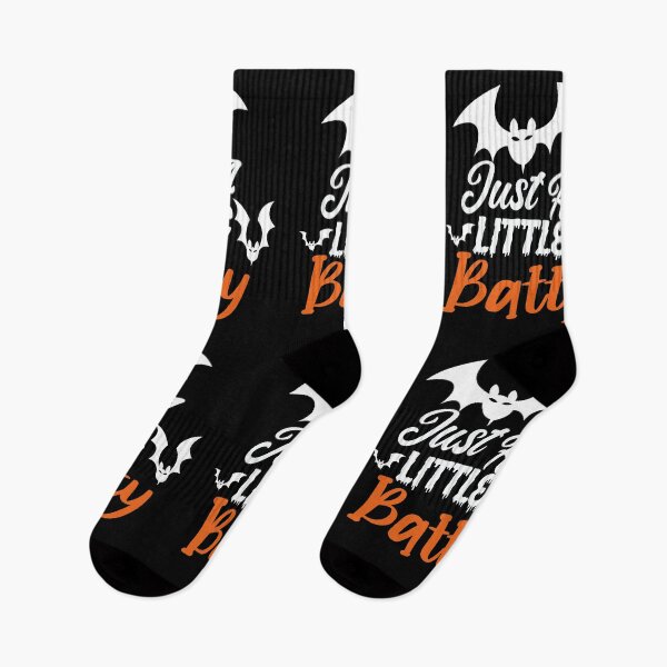 Item preview, JUST A LITTLE BATTY, Funny desgin for halloween GIFT FOR WIFE MOTHER-HALLOWEEN ILLUSTRATION designed and sold by justbejoker.