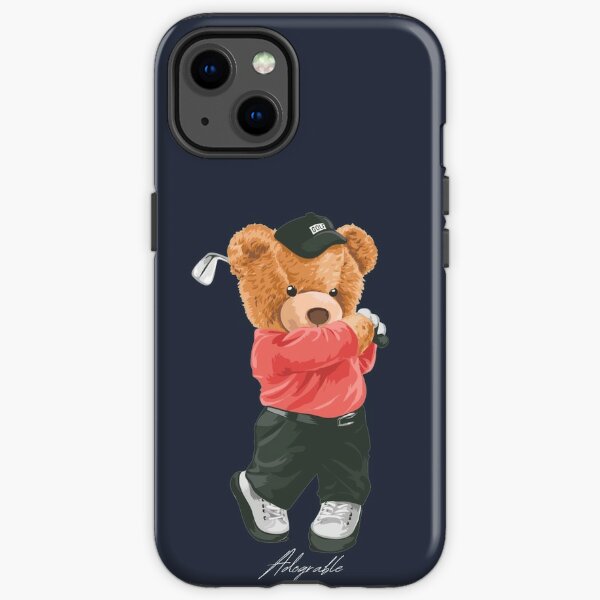 Cute Bear Glofing - Adograble iPhone Tough Case
