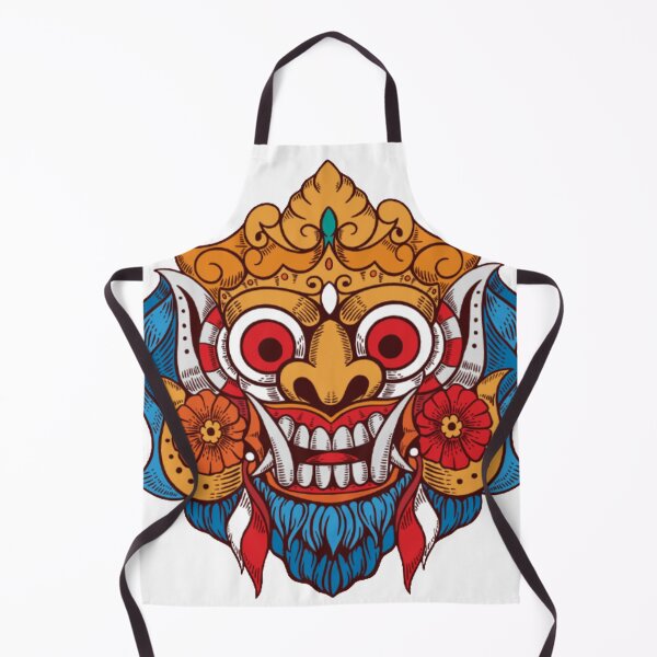 Item preview, Sri Lankan Traditional Mask Devil Halloween Mask designed and sold by 4you-shop.