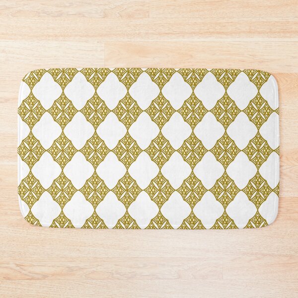 Item preview, Diamond chain lace pattern on white designed and sold by Encie-Designs.