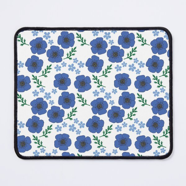 Artikelvorschau, Blauer Mohn und Vergissmeinnicht entworfen und verkauft von LittleBettyMakes.