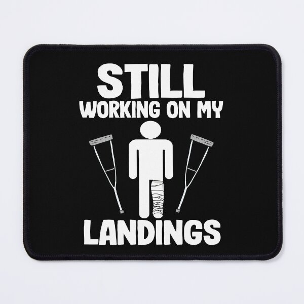 Item preview, Still Working On My Landings Broken Leg Surgery Recovery designed and sold by Stronzi.