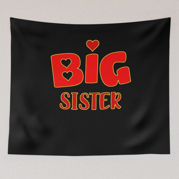 Item preview, Big Sister T Shirt Merch Clothes designed and sold by thebeardedscot.
