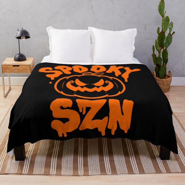 Item preview, Spooky Season T-ShirtSpooky SZN - Orange designed and sold by CampMoru.