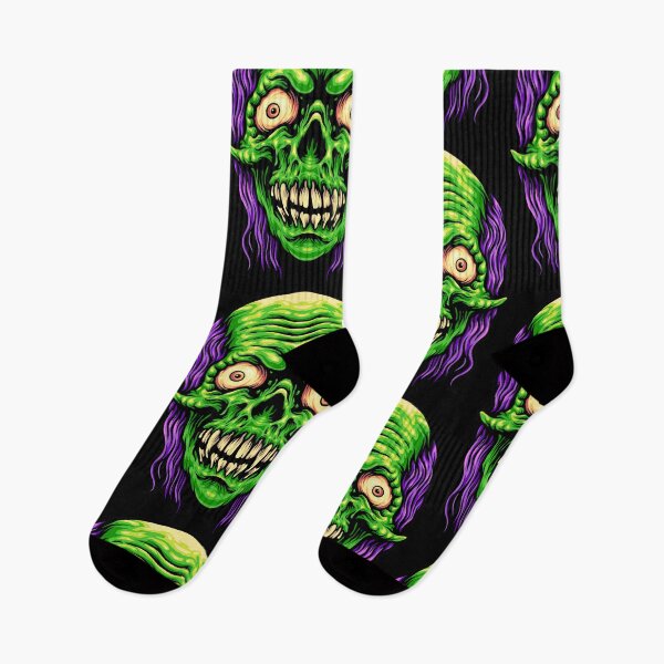 Item preview, Happy Halloween Scary Skull Zombie Mascot Illustrations designed and sold by AEGMEDIA.