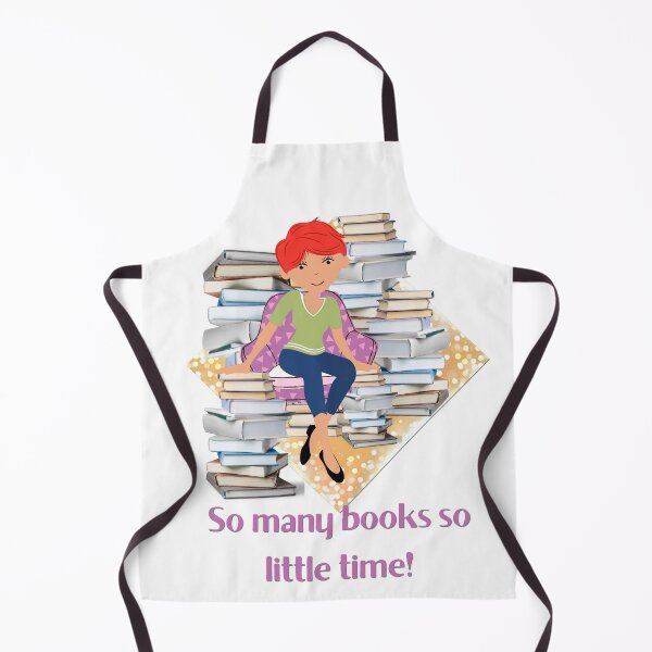 Item preview, So many books, so little time  ~ books reading ginger girl, redhead designed and sold by JustaGurli.