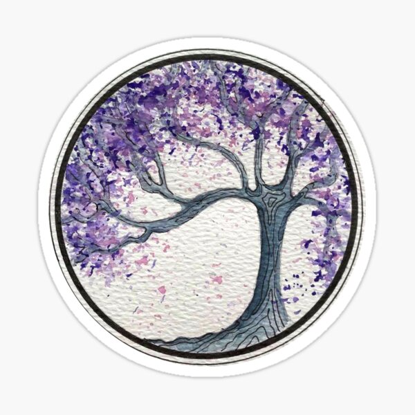 Item preview, Jacaranda Tree of Life  designed and sold by AngelClare22.