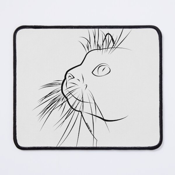Item preview, Line art cat designed and sold by Destroyed-Pixel.