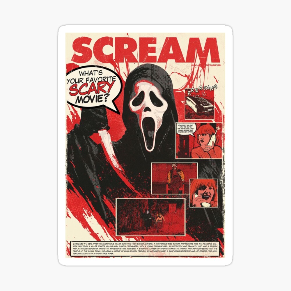 SCREAM 6 - Ghostface takes Manhattan 11x17 Poster