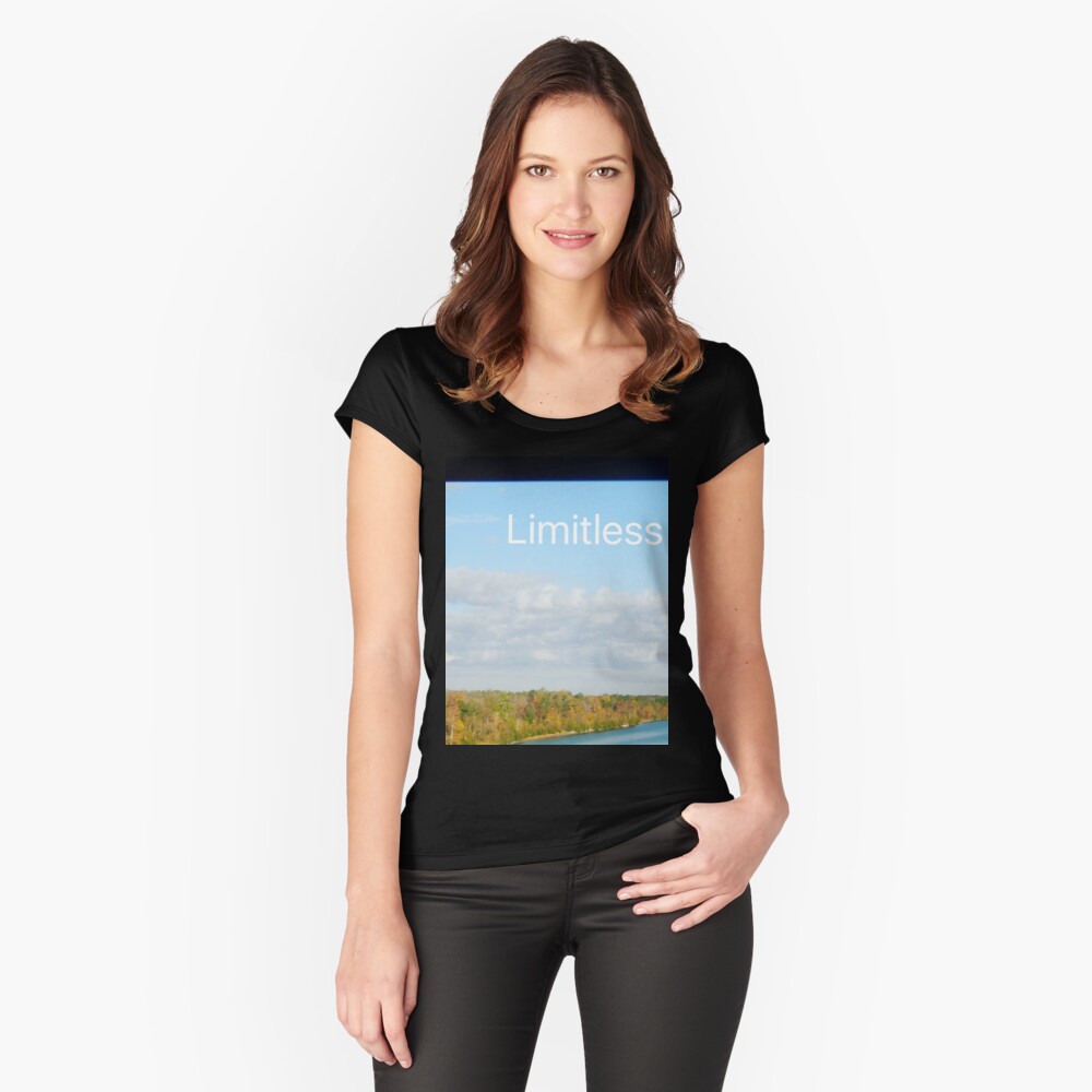 Limitless Fitted Scoop T-Shirt