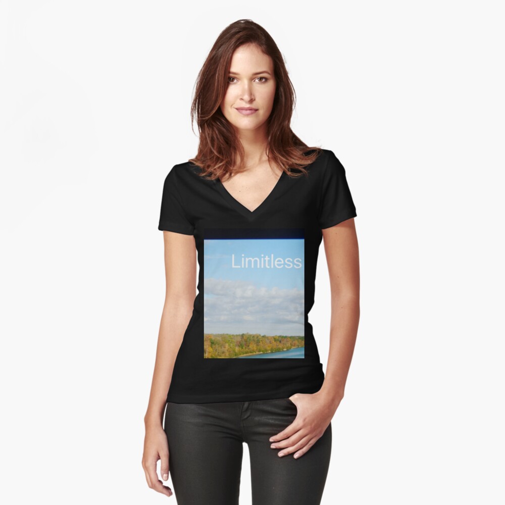 Limitless Fitted V-Neck T-Shirt