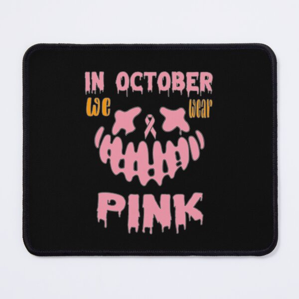Item preview, In October We Wear Pink Pumpkin Plaid designed and sold by bahicharafe.