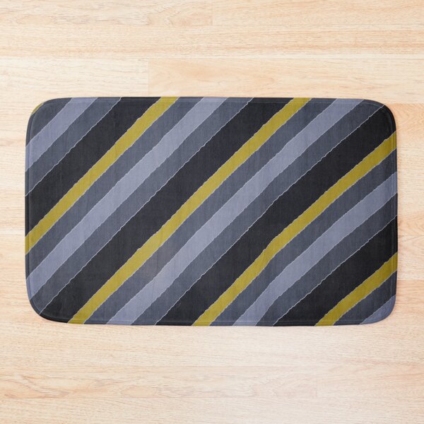 Item preview, A yellow and black striped cotton material designed and sold by rayscollection.
