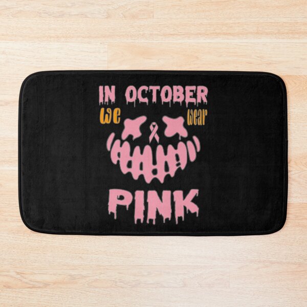 Item preview, In October We Wear Pink Pumpkin Plaid designed and sold by bahicharafe.