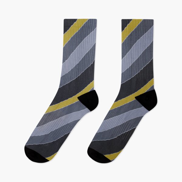 Item preview, A yellow and black striped cotton material designed and sold by rayscollection.