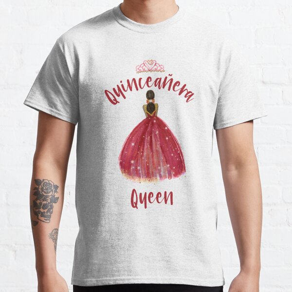 Quinceañera Queen Sweet 15 Camiseta clásica